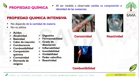 SAVIA REGULAR 2025 | Semana 01 | Química S2