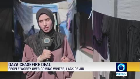 Displaced Gazans living in ruins as Israel blocks entry of tents