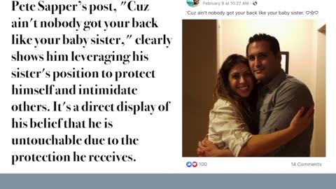 Pete Sapper Exposes His Own Criminal Behavior- Part 2