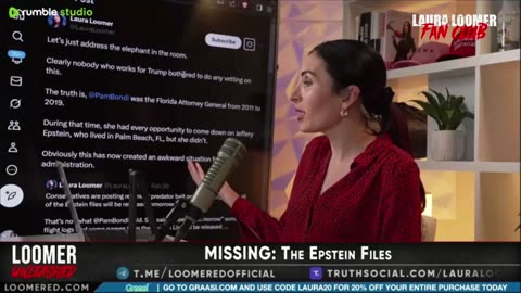 LOOMERUNLEASHED EP105: MISSING: The Epstein Files -simulcast