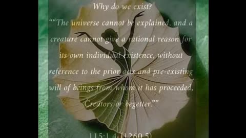 Why Do We Exist?