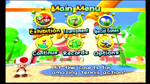 Mario Power Tennis Doubles Tournaments 4