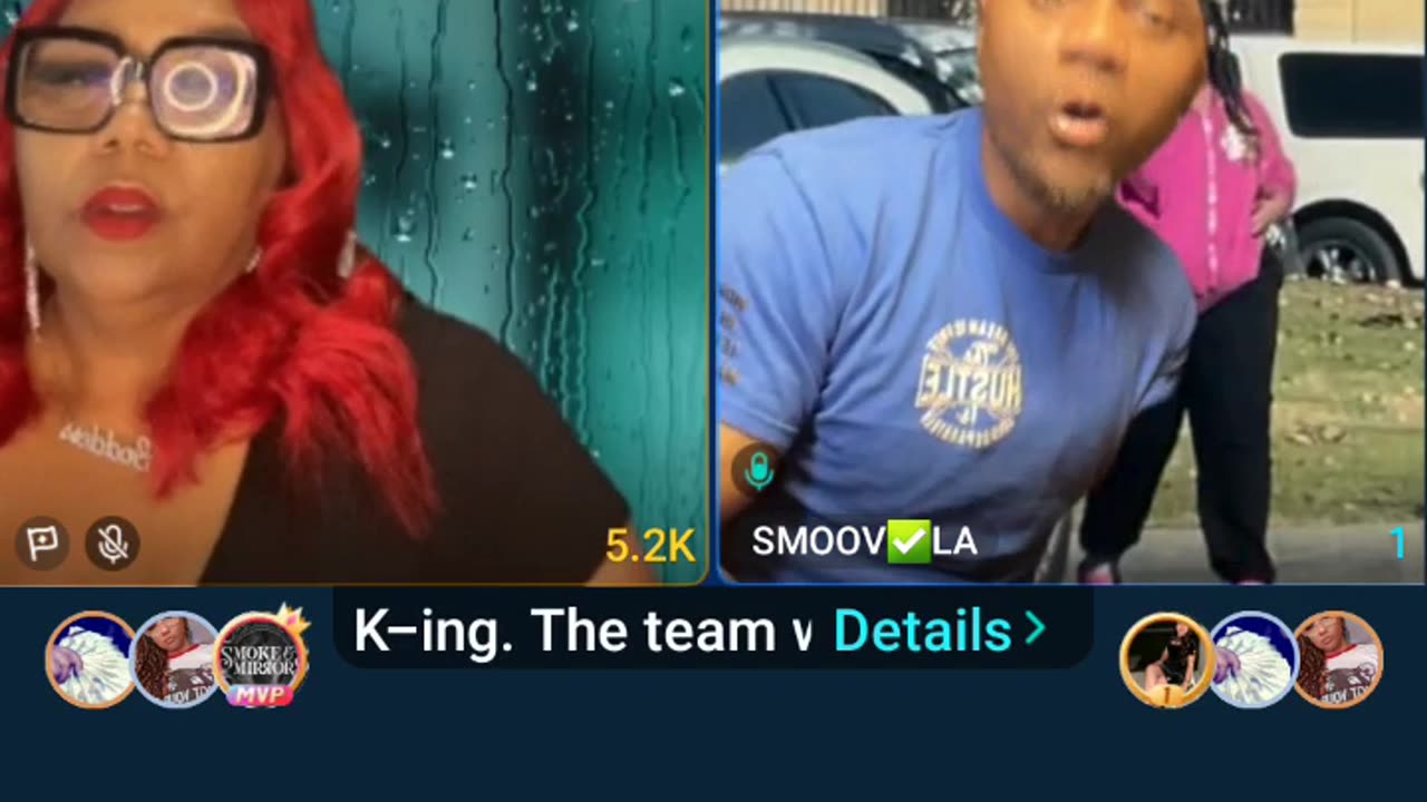 NONY BREAKS DOWN LADYBEE & TVKILLER THEN LINES SMOOV LA & KUTTY IN TEAM PK