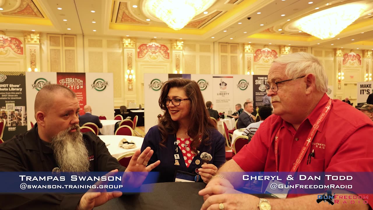 Trampas Swanson - On-Location at SHOT Show 2025 – GunFreedomRadio