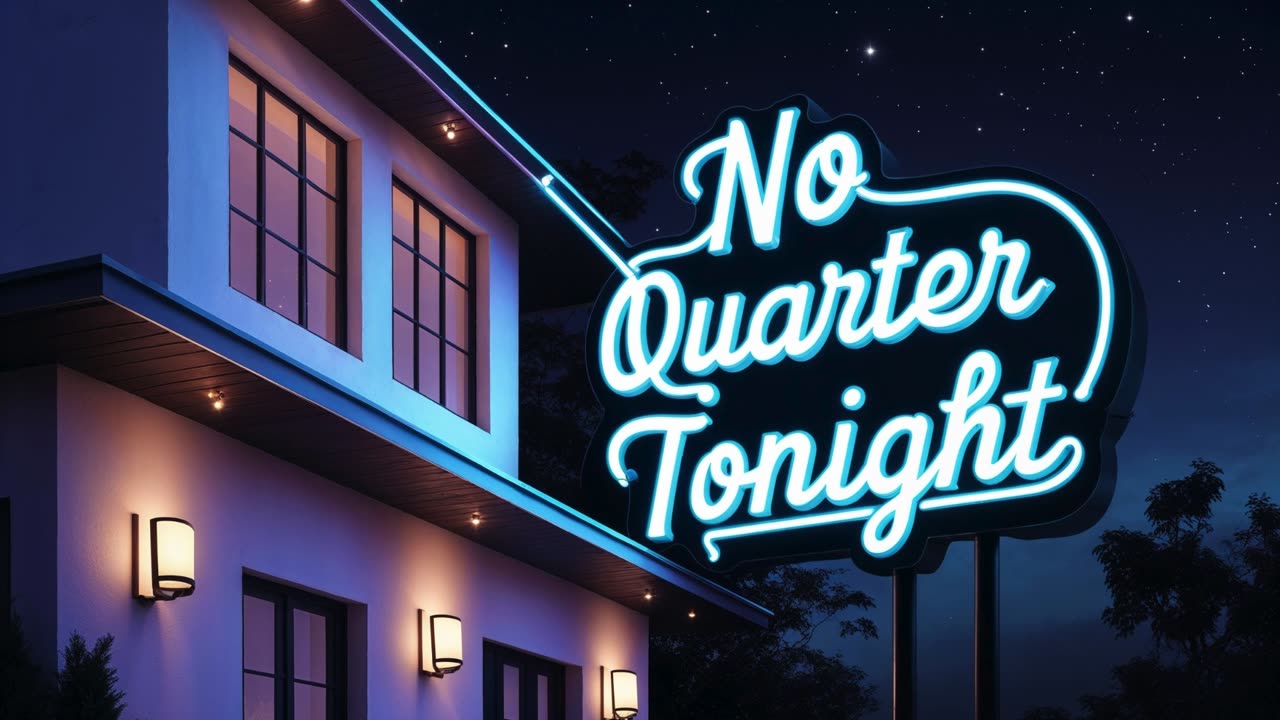 AI Unleashes Intense Rock: 'No Quarter Tonight' (A Battle Cry)