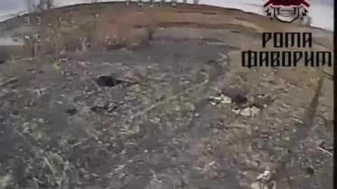 Russian Soldier Engaging Drone in Close-Quarters Combat