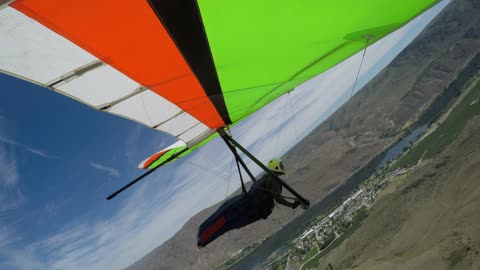 Chelan WA Hang gliding June 2024