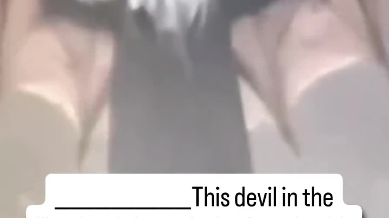 This devil in the Illuminati show who is changing his form—this is a video from 1934."