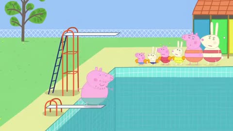 Breaking: Peppa Pig Goes Swimming