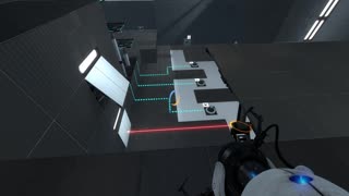 Portal 2 Community Test Chamber: Portal 2-Style Chamber: Laser Snake by Demon Arisen