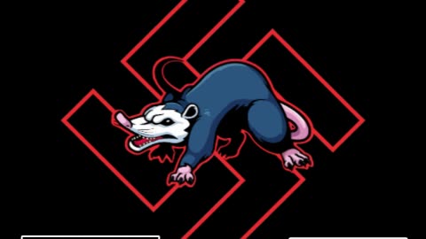 Tied Off In the Middle - Hissing Possom