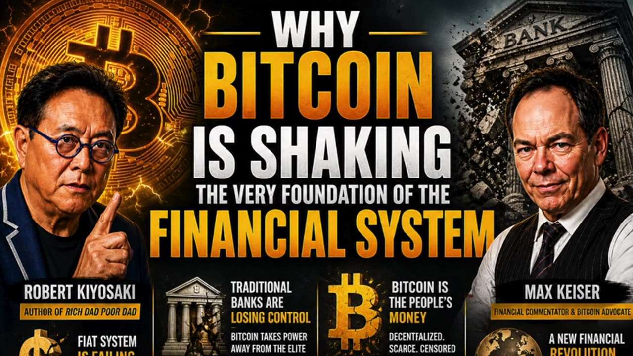 Robert Kiyosaki : Bitcoin Shaking Financial System?! Collapse Ahead 🚨