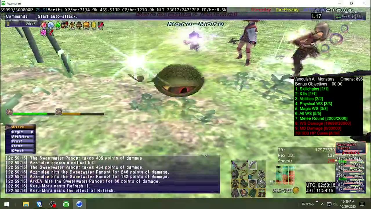 Playing Final Fantasy XI Online
