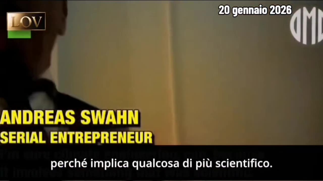 GEOINGEGNERIA - WEF 2026: "Kennedy Ricci ha ammesso che le scie chimiche sono irrorate veramente e che vengono impiegati anche i militari"