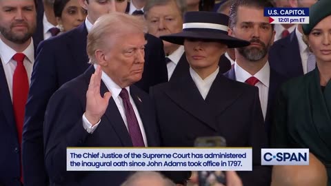 BREAKING: President Donald J. Trump Sworn In As 47th President