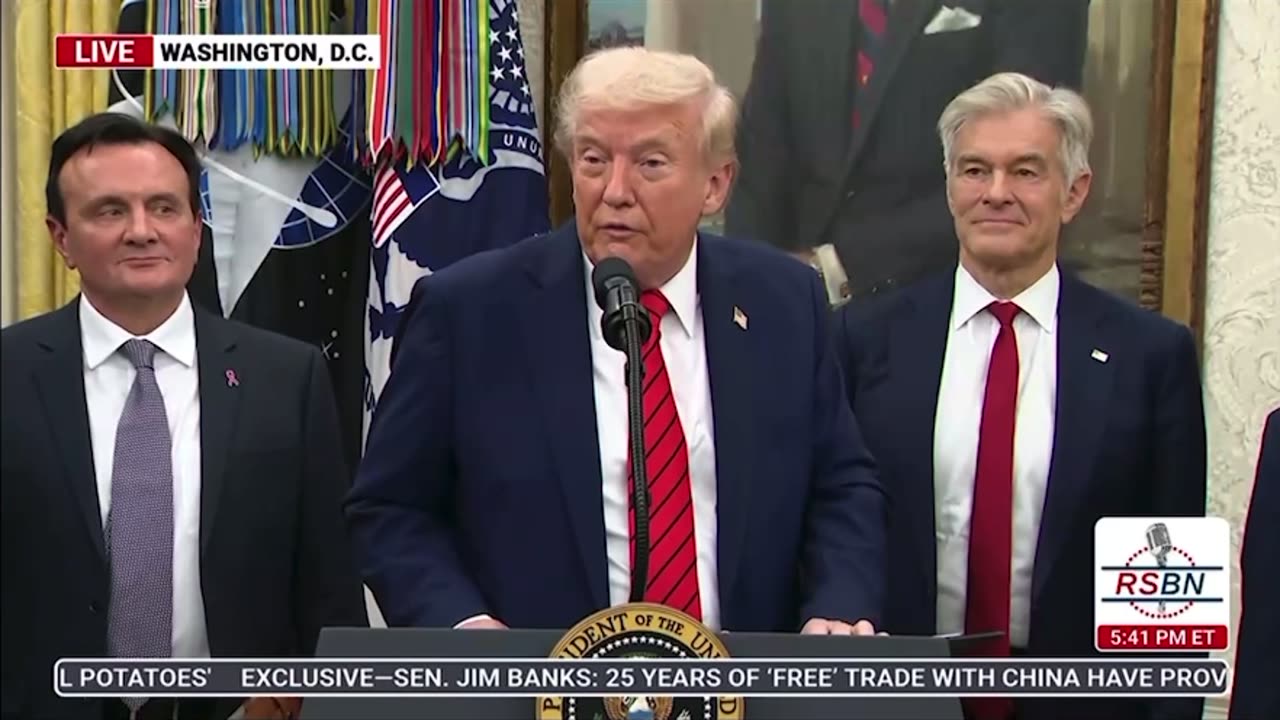President Trump Announces Major deal with Drugmaker AtstraZeneca