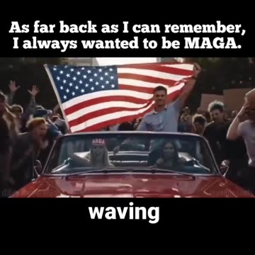 What it means to be MAGA. 🇺🇸