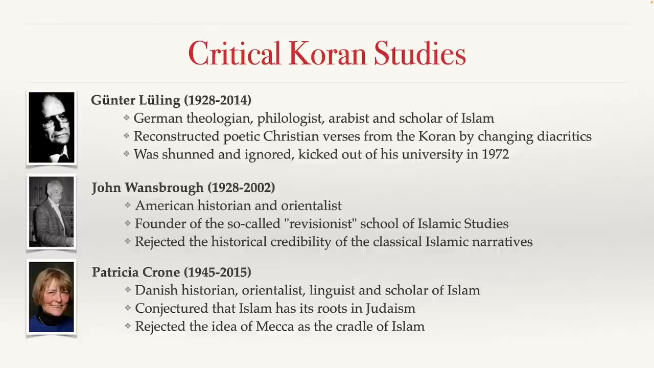 The Origins of Islam - 1.1 The Koran_ Critical Koran Studies