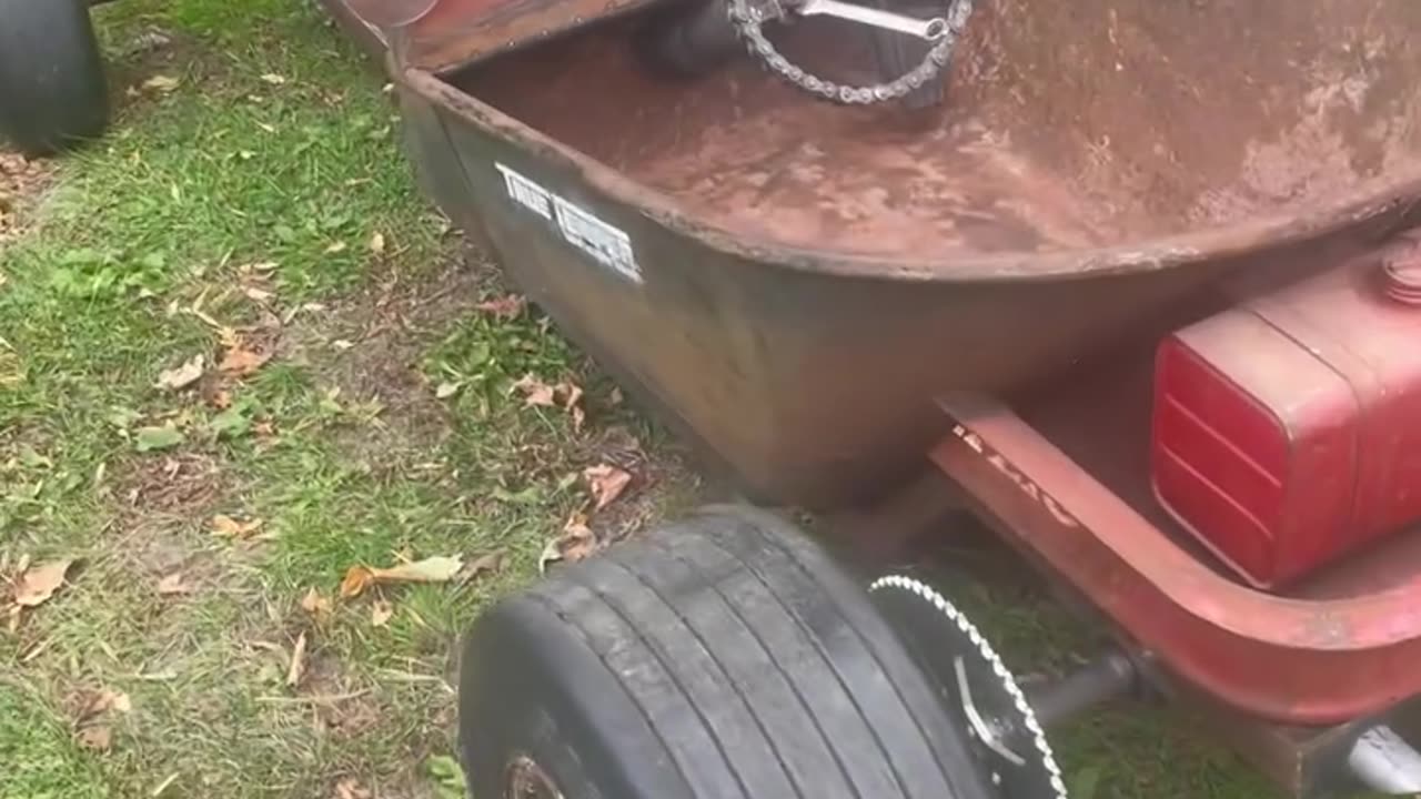 Wheelbarrow Rat Rod