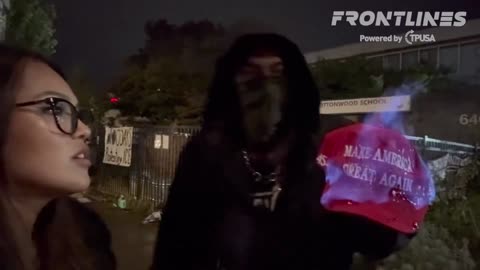 “You’re with Turning Point USA? This is what we have to say to you”