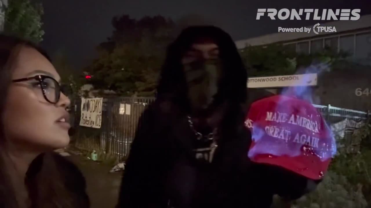 “You’re with Turning Point USA? This is what we have to say to you”