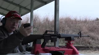 First shots Retro M16 A1 build