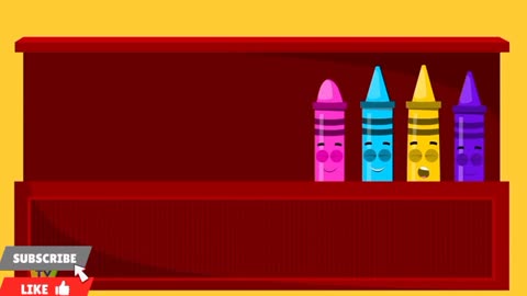 Five Little Crayons – Preschool Learning Song”