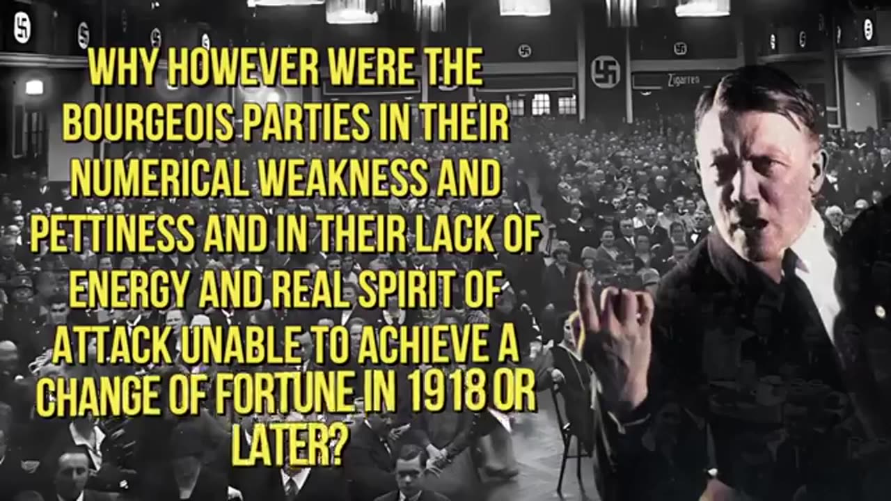 Adolf Hitler's First Speech after Prison: "The Refounding of the Movement"