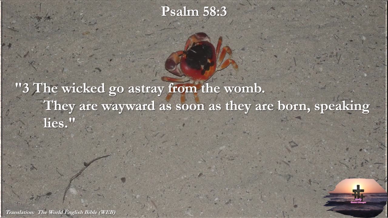 Psalm 58:3