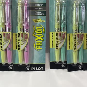 BOOKWORM / STUDENT SPECIAL: Lot of 6: Erasable Highlighters
