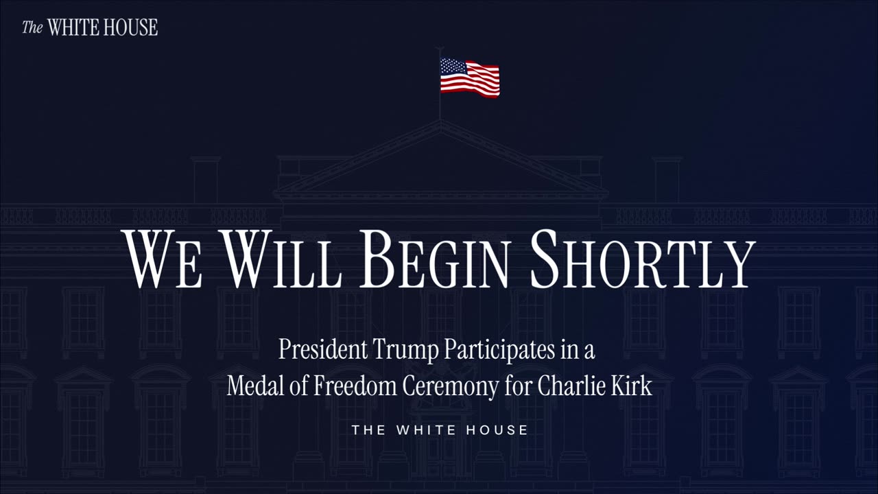 Charlie Kirk Receives The Medal of Freedom at The White House | 10.14.2025