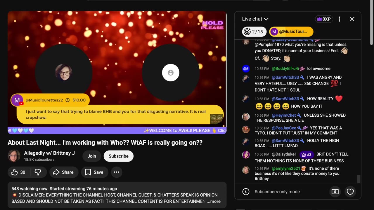 11-7 About Last Night.. Im working with who? WTAF is going on?