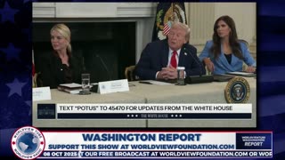 Washington Report: President Trump Host Round Table on ANTIFA with Independent Journalists