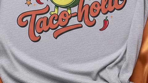 ¿También eres fan del guacamole con tacos o solo yo? #tacoholico #camisetadivertida