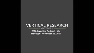 VRA Investing Podcast: Thanksgiving Market Update and Why the Roaring 2020s Are Just Getting Started
