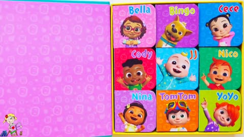 CoComelon JJ and Friends Box of Books | Read Aloud for Kids | 9 Stories in 1 - Story time with Gitte