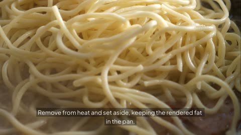 Spaghetti Carbonara