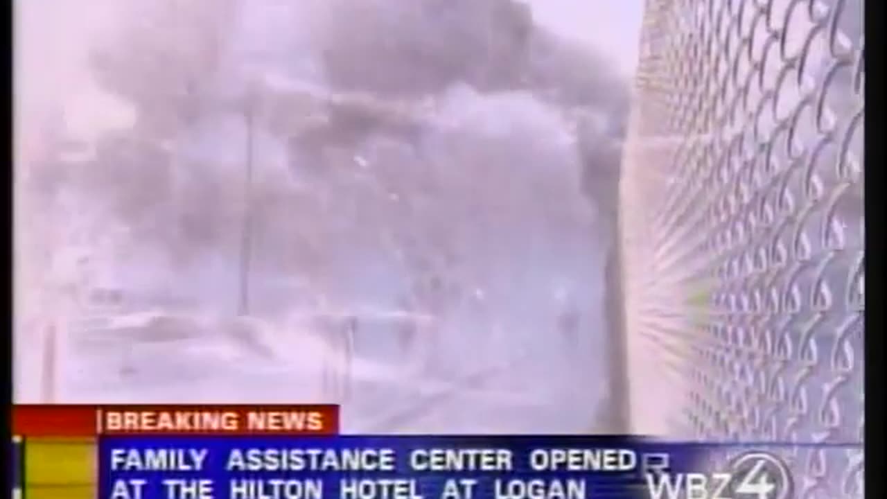 911 UPN CBS News Coverage WSBK Boston September 11, 2001 130 to 145 pm