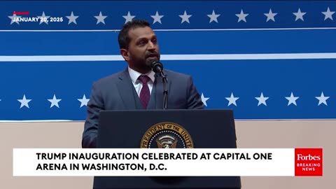 Kash Patel Makes Pledge To Help Restore American Dream