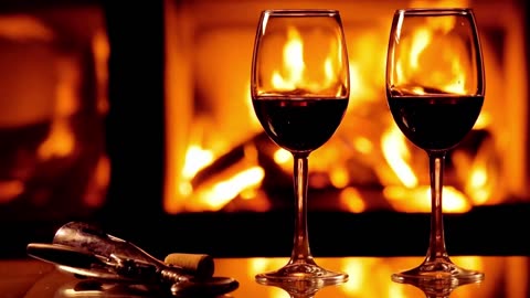 Cozy Fireplace Ambience with Crackling Fire Sounds (10 Hours) - Relax, Sleep, Study