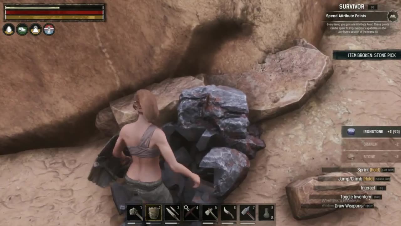 Conan Exciles Mining Time/7