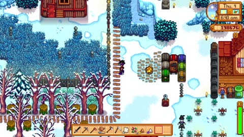 FIRST WINTER | Stardew Valley Week 13