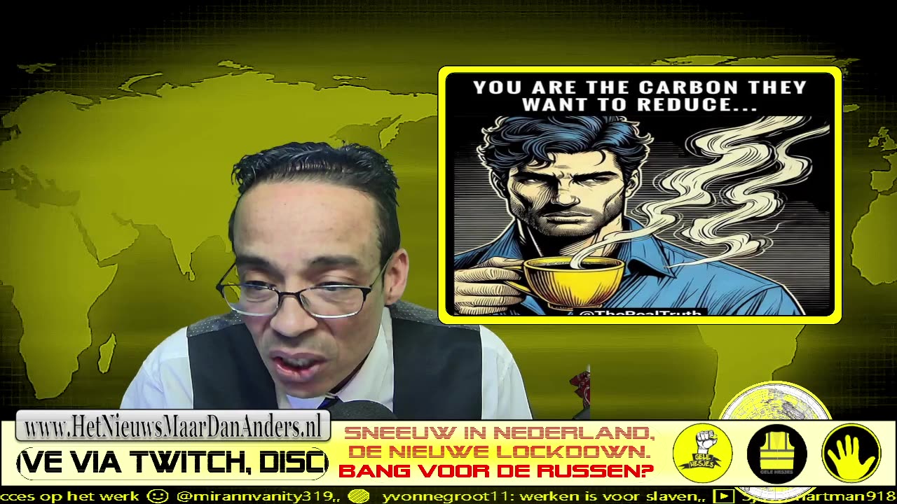 HNMDA live 11-01-2026 : Sneeuw in nederland, de nieuwe lockdown. Bang voor de russen?