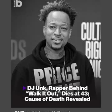 Rip to dj unk rapper and dj apparently it was a heart attack rip to him 🙏🕊🪦🕯02/17/25