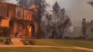 House on Fire in California