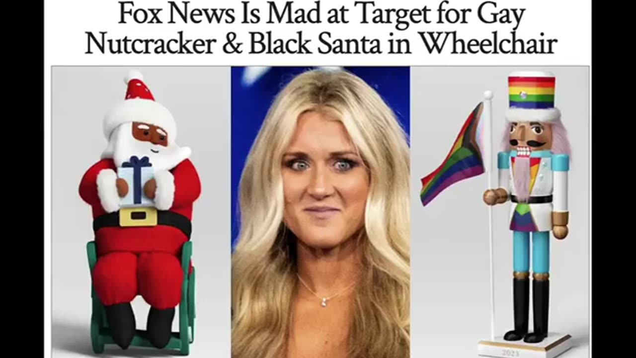 THE FUDGE CRACKER! I MEAN THE NUTCRACKER & SATAN CLAUS COME OUT OF THE CLOSET BECAUSE LOVE IS LOVE!