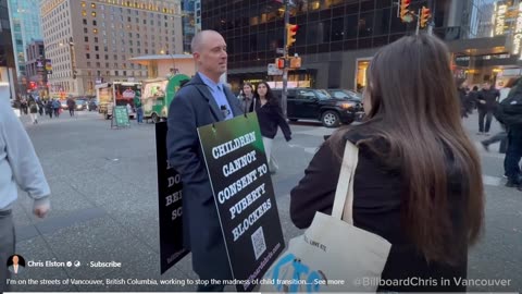 Gender Ideology School on the Streets of Vancouver | Billboard Chris