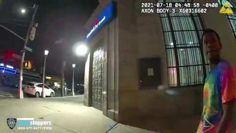 BODYCAM: Young Hippie Thug Attacks NYPD Officer With A Glass Bottle