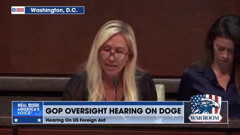 Rep. MTG Exposes OUTRAGEOUS Spending During DOGE Hearing