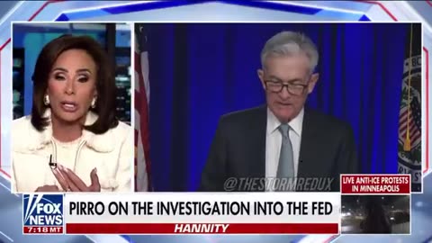 Jeanine Pirro explains exactly what happened with Fed Chairman with Jerome Powell